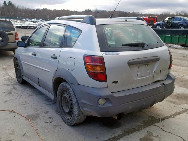 5Y2SL63875Z466824 - 2005 PONTIAC VIBE SILVER photo 3