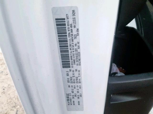 3C6TRVAG1GE115971 - 2016 RAM PROMASTER 白色 照片 10