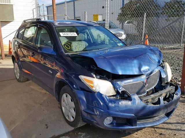 5Y2SL63805Z425063 - 2005 PONTIAC VIBE BLUE photo 1