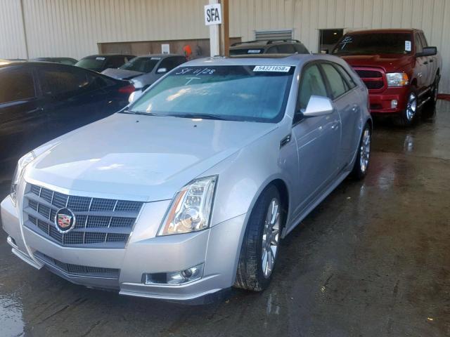 1G6DP8EV2A0108964 - 2010 CADILLAC CTS PREMIU SILVER photo 4