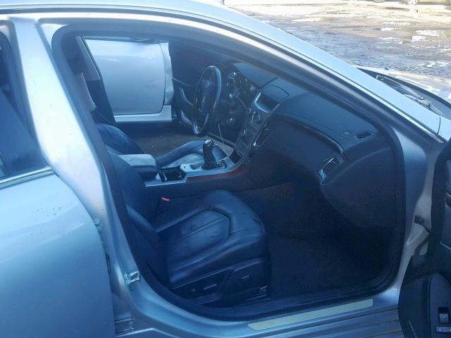 1G6DP8EV2A0108964 - 2010 CADILLAC CTS PREMIU SILVER photo 5