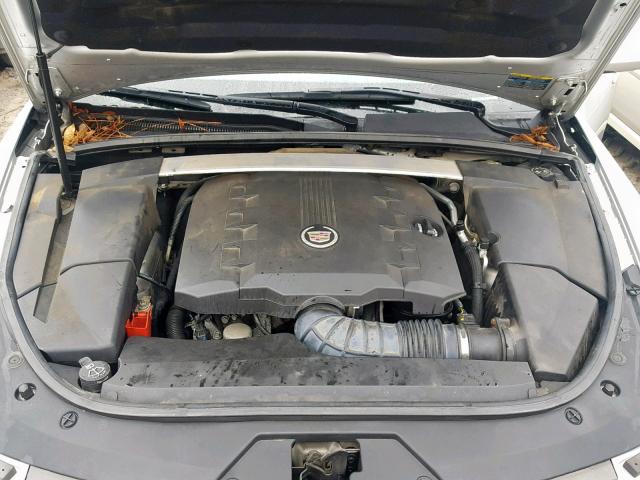 1G6DP8EV2A0108964 - 2010 CADILLAC CTS PREMIU SILVER photo 7