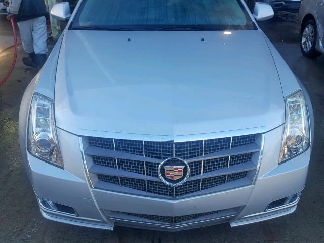 1G6DP8EV2A0108964 - 2010 CADILLAC CTS PREMIU SILVER photo 9