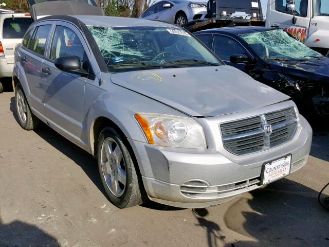 1B3HB48B98D696213 - 2008 DODGE CALIBER SX SILVER photo 1