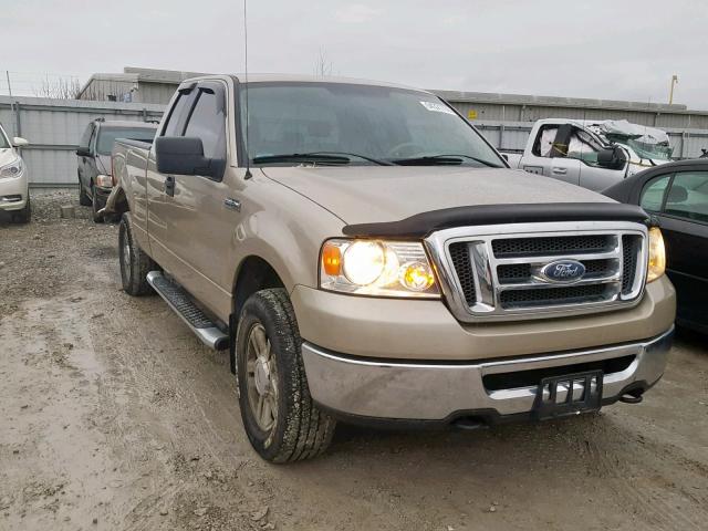 1FTRX14WX8FA50226 - 2008 FORD F150 TAN photo 1