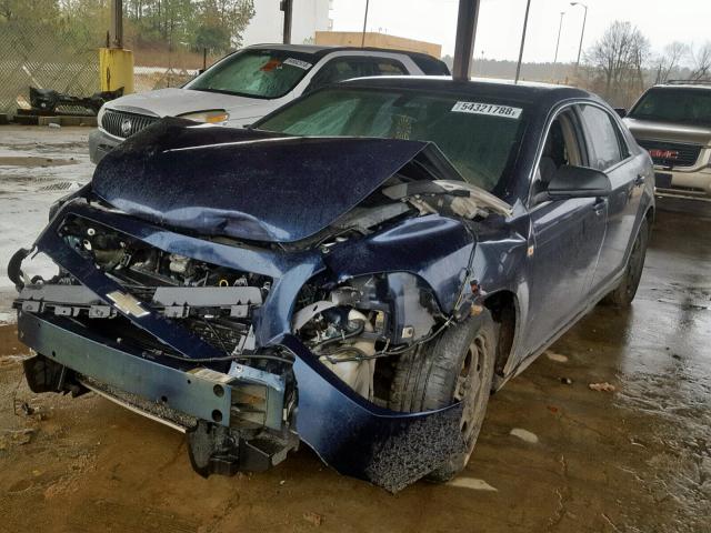 1G1ZG57B584299862 - 2008 CHEVROLET MALIBU LS 蓝色 照片 2