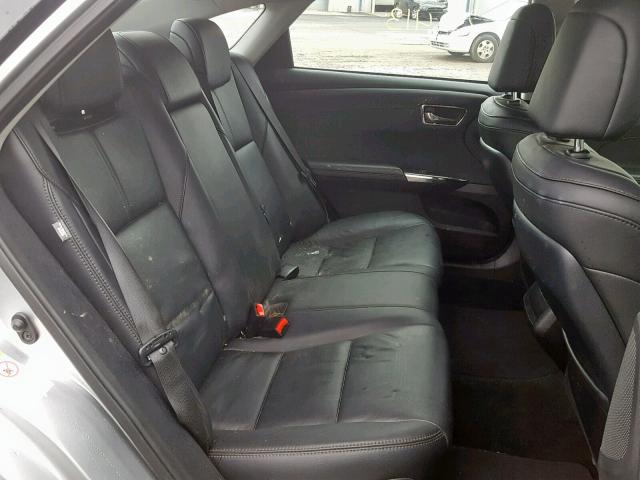 4T1BK1EB8HU259001 - 2017 TOYOTA AVALON XLE SILVER photo 6