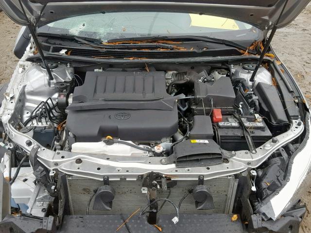 4T1BK1EB8HU259001 - 2017 TOYOTA AVALON XLE SILVER photo 7