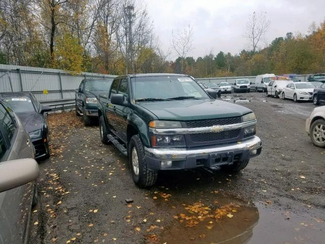 1GCDT136358141362 - 2005 CHEVROLET COLORADO GREEN photo 1