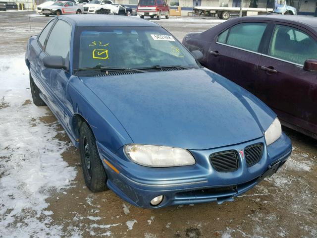 1G2NE12T6VM500415 - 1997 PONTIAC GRAND AM S BLUE photo 1