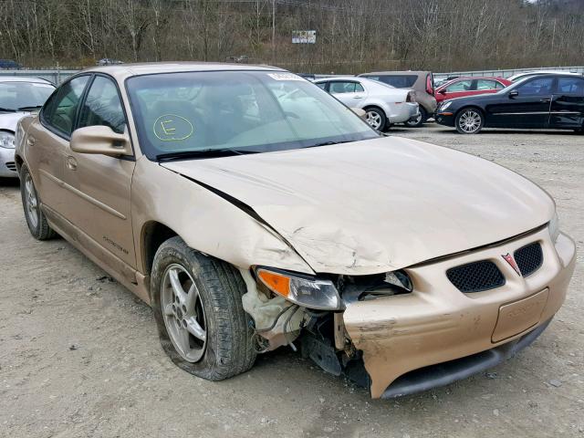 1G2WP52K72F173827 - 2002 PONTIAC GRAND PRIX GOLD photo 1