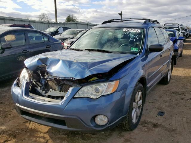 4S4BP61C987357305 - 2008 SUBARU OUTBACK 2. BLUE photo 2