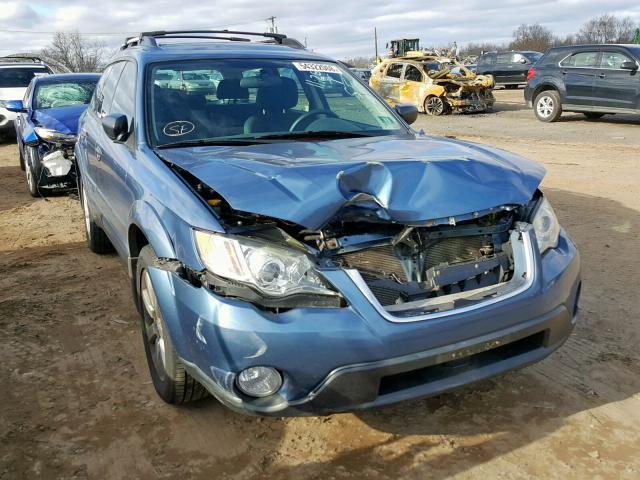 4S4BP61C987357305 - 2008 SUBARU OUTBACK 2. BLUE photo 9