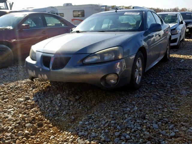 2G2WS522251224001 - 2005 PONTIAC GRAND PRIX CHARCOAL photo 2