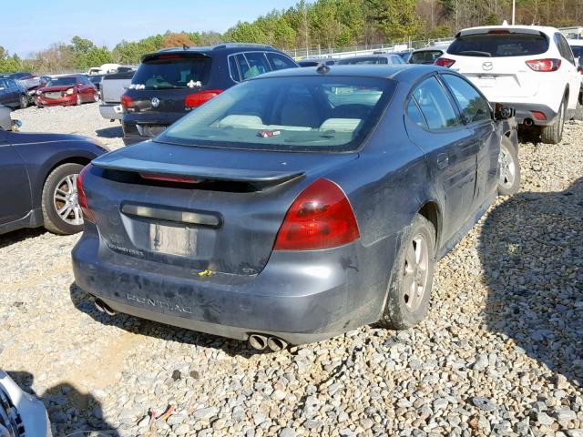 2G2WS522251224001 - 2005 PONTIAC GRAND PRIX CHARCOAL photo 4