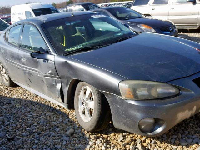 2G2WS522251224001 - 2005 PONTIAC GRAND PRIX CHARCOAL photo 9