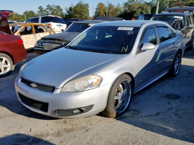 2G1WD57C791172029 - 2009 CHEVROLET IMPALA SS SILVER photo 2