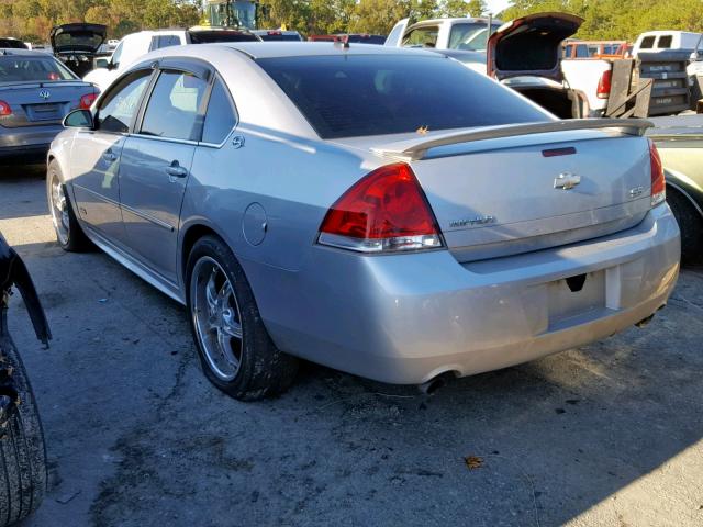 2G1WD57C791172029 - 2009 CHEVROLET IMPALA SS SILVER photo 3