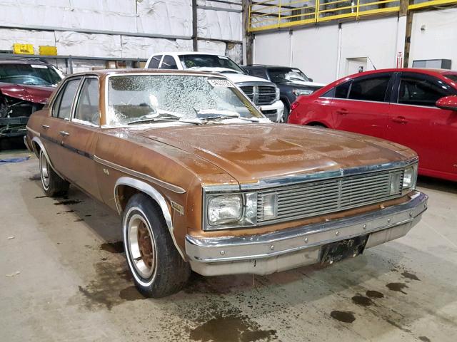 1X69G9W101551 - 1979 CHEVROLET NOVA BROWN photo 1