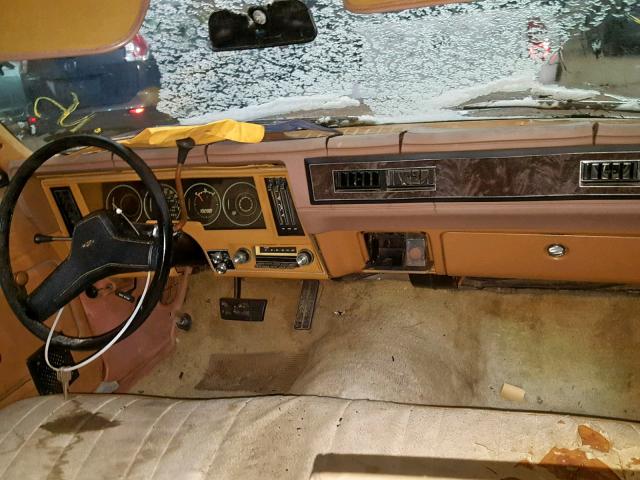 1X69G9W101551 - 1979 CHEVROLET NOVA BROWN photo 9