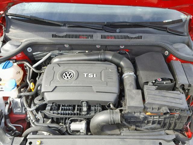 3VWD17AJ0GM286290 - 2016 VOLKSWAGEN JETTA SPOR RED photo 7