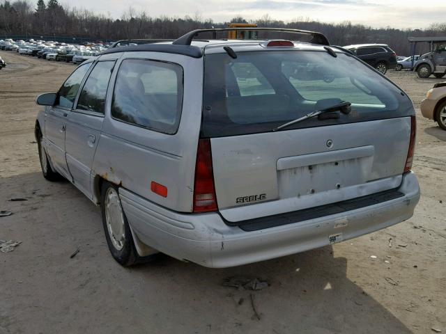 1MELM5841SA639540 - 1995 MERCURY SABLE LS SILVER photo 3