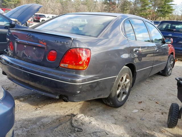 JT8BD69S030189613 - 2003 LEXUS GS 300 GRAY photo 4