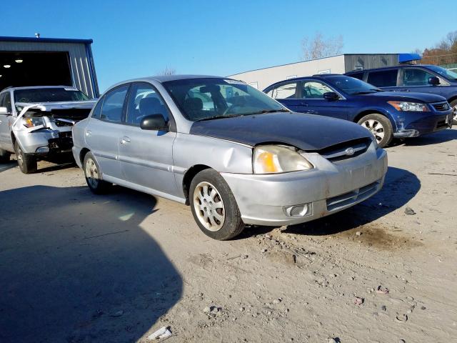 KNADC125X56399637 - 2005 KIA RIO SILVER photo 1