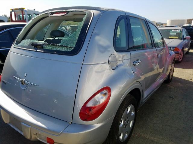 3A4FY48B17T527567 - 2007 CHRYSLER PT CRUISER SILVER photo 4