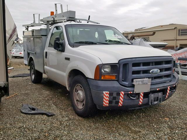 1FDSF30596EB15286 - 2006 FORD F350 SRW S WHITE photo 1