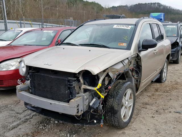 1J4NF4FB2AD557470 - 2010 JEEP COMPASS SP GOLD photo 2
