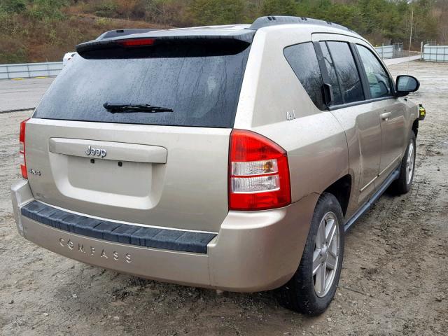 1J4NF4FB2AD557470 - 2010 JEEP COMPASS SP GOLD photo 4