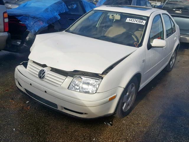 3VWSC29M3XM076009 - 1999 VOLKSWAGEN JETTA GLS WHITE photo 2