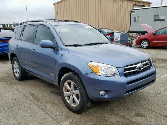 JTMBK31V566008017 - 2006 TOYOTA RAV4 LIMIT BLUE photo 1