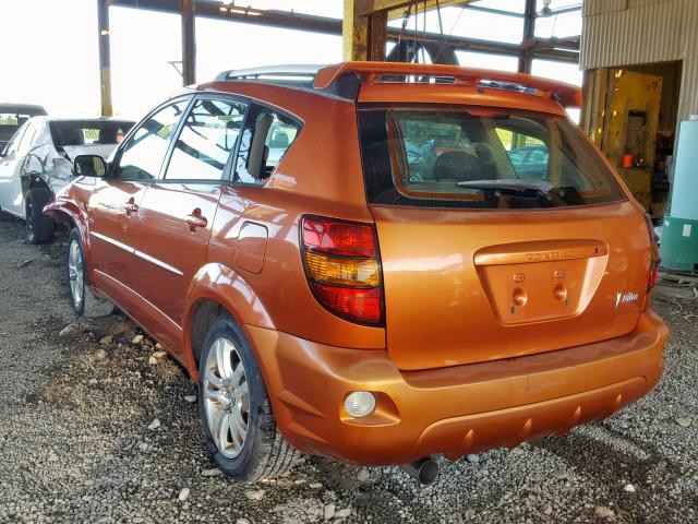 5Y2SL62894Z421254 - 2004 PONTIAC VIBE ORANGE photo 3