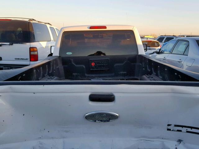 1FTYR10U15PA94275 - 2005 FORD RANGER WHITE photo 6