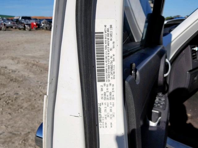 1D4PT4GX8BW517646 - 2011 DODGE NITRO HEAT WHITE photo 10