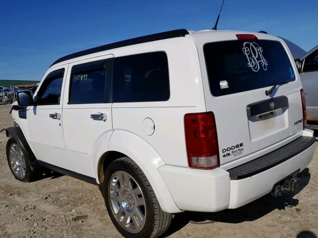 1D4PT4GX8BW517646 - 2011 DODGE NITRO HEAT WHITE photo 3