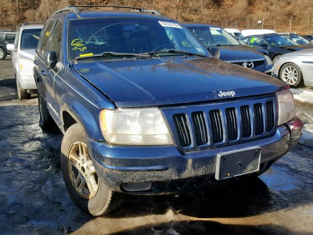 1J4GW68N1XC747156 - 1999 JEEP GRAND CHER BLUE photo 1