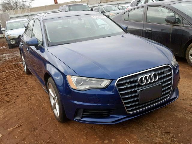 WAUBFGFF4F1008615 - 2015 AUDI A3 BLUE photo 1