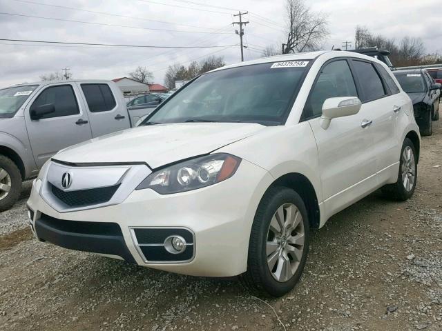 5J8TB2H53AA003748 - 2010 ACURA RDX TECHNO WHITE photo 2