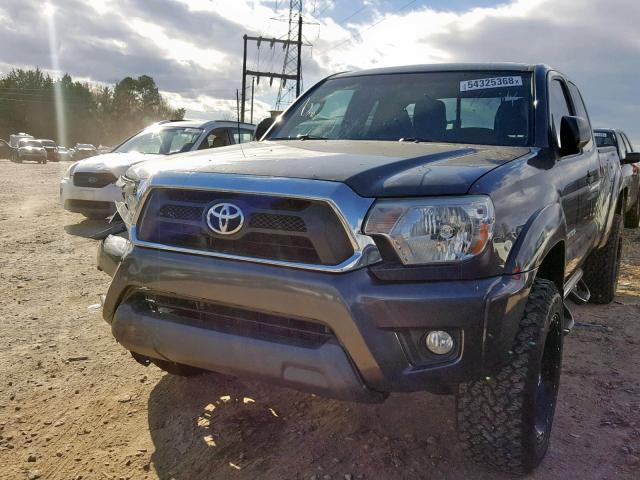 5TFTU4GN5CX020007 - 2012 TOYOTA TACOMA PRE CHARCOAL photo 2