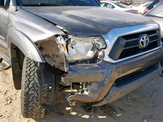 5TFTU4GN5CX020007 - 2012 TOYOTA TACOMA PRE CHARCOAL photo 9