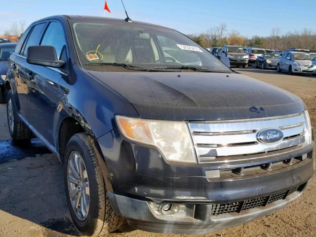 2FMDK49C38BA57394 - 2008 FORD EDGE LIMIT BLUE photo 1