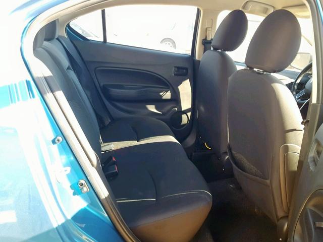 ML32F3FJ5HHF10422 - 2017 MITSUBISHI MIRAGE G4 BLUE photo 6