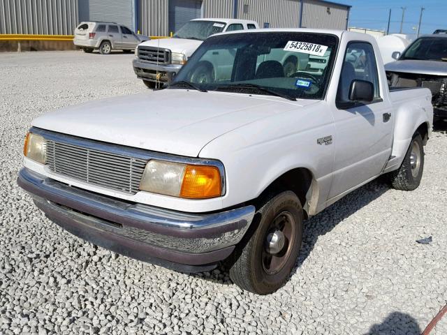 1FTCR10A7VPB25495 - 1997 FORD RANGER WHITE photo 2