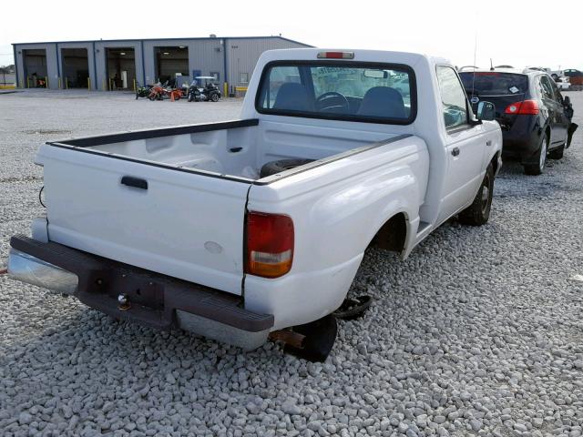 1FTCR10A7VPB25495 - 1997 FORD RANGER WHITE photo 4