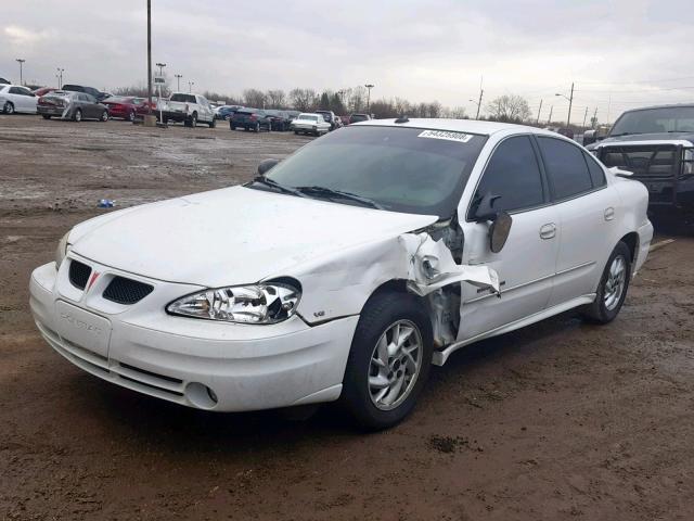 1G2NG52E44C127673 - 2004 PONTIAC GRAND AM S WHITE photo 2