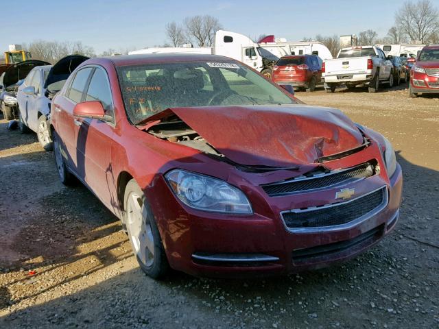 1G1ZJ57739F107289 - 2009 CHEVROLET MALIBU 2LT RED photo 1