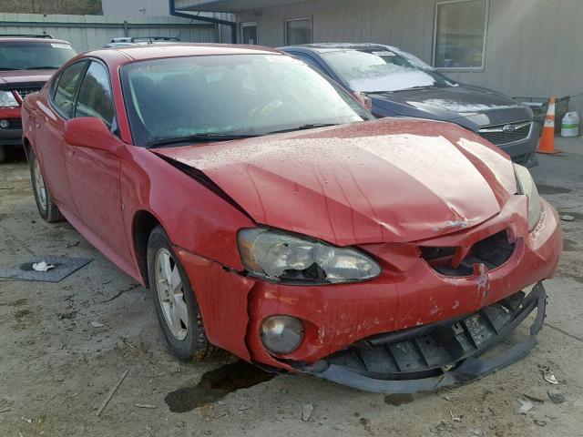 2G2WP552271103808 - 2007 PONTIAC GRAND PRIX RED photo 1